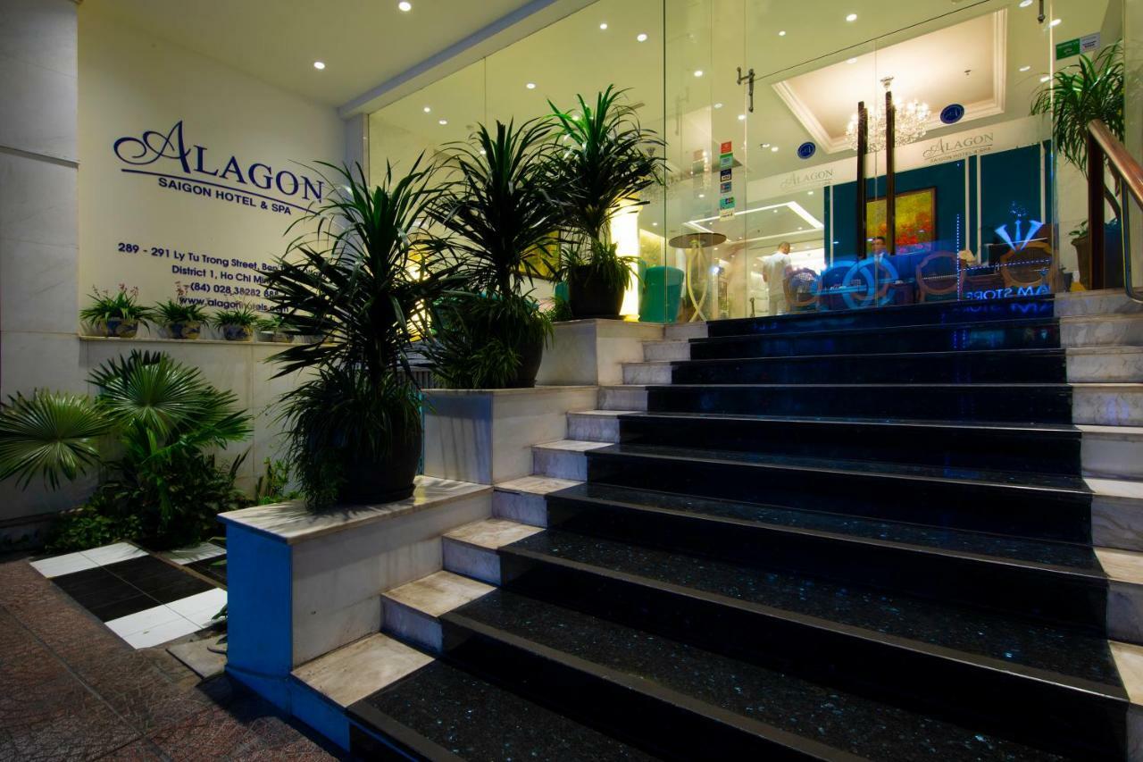 הו צ'י מין סיטי Alagon Saigon Hotel & Spa מראה חיצוני תמונה