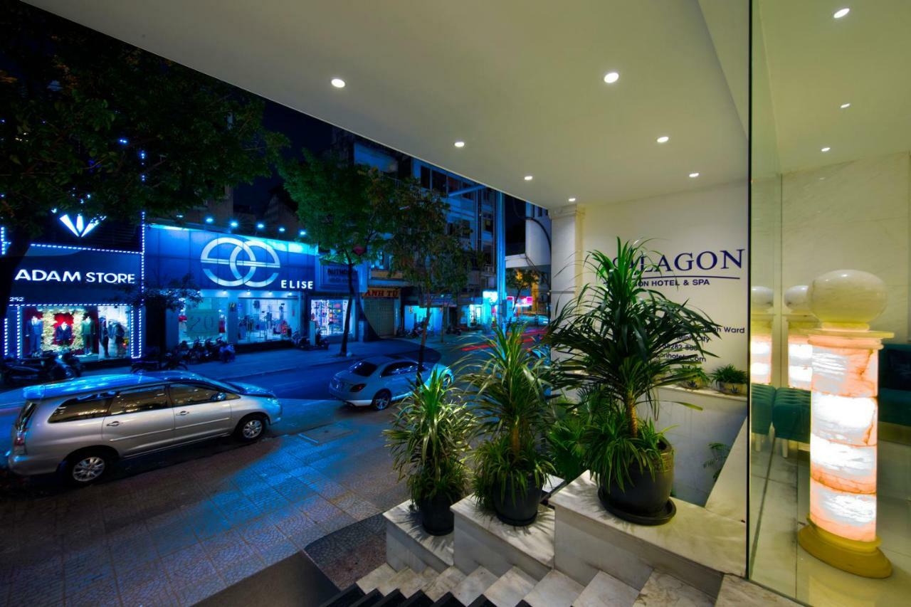 הו צ'י מין סיטי Alagon Saigon Hotel & Spa מראה חיצוני תמונה